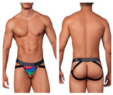 Xtremen 91148 Bedruckter Mikrofaser-Suspensorium, Farbe Regenbogenfisch